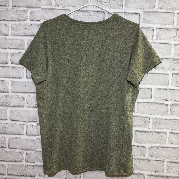 REI Top Womens Large Hiking Shirt Short Sleeve pale Green Soft T-Shirt Outdoor - Picture 5 of 5